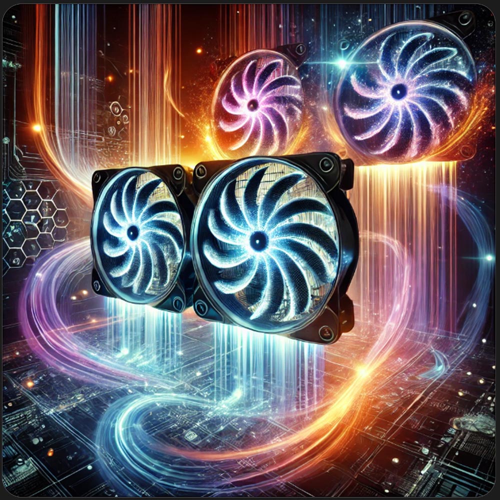 Ethereal Light Cooling Fans